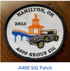 A400 SIG Patch Steve Houghtaling